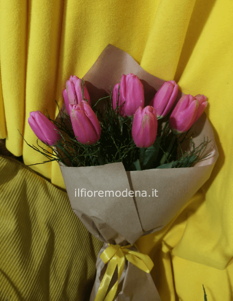 Bouquet di 10 tulipani 